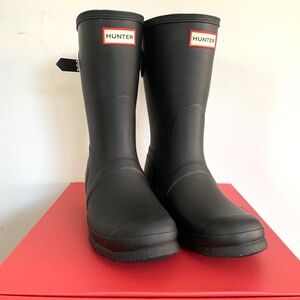 Hunter Original Short Boots Black sz 10